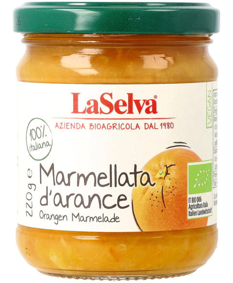 Marmolada ze świeżych pomarańcz 220g BIO Marmolada ze świeżych pomarańcz 220g BIO