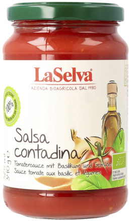 Sos pomidorowy z warzywami - Salsa Contadina 340g BIO